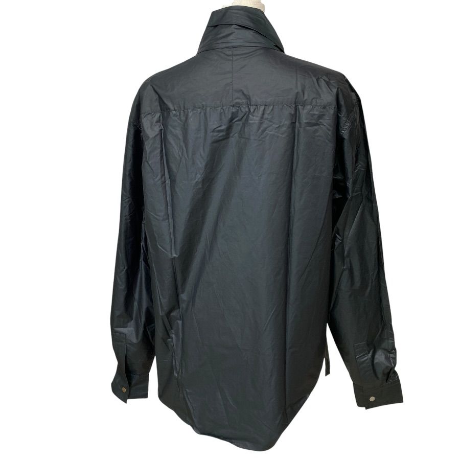 Hermes Pullover Shirt Long Sleeve Top Cotton Polyamide Black High Quality Daily — view 3