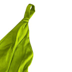 Fendi Sleeveless Maxi Dress Silk Green High Quality Daily Practical — view 6
