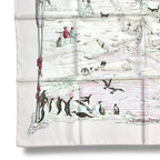 Hermes Scarf Silk Carre 90 Hommage a L'explorateur Sir Ernest Shackleton — view 6