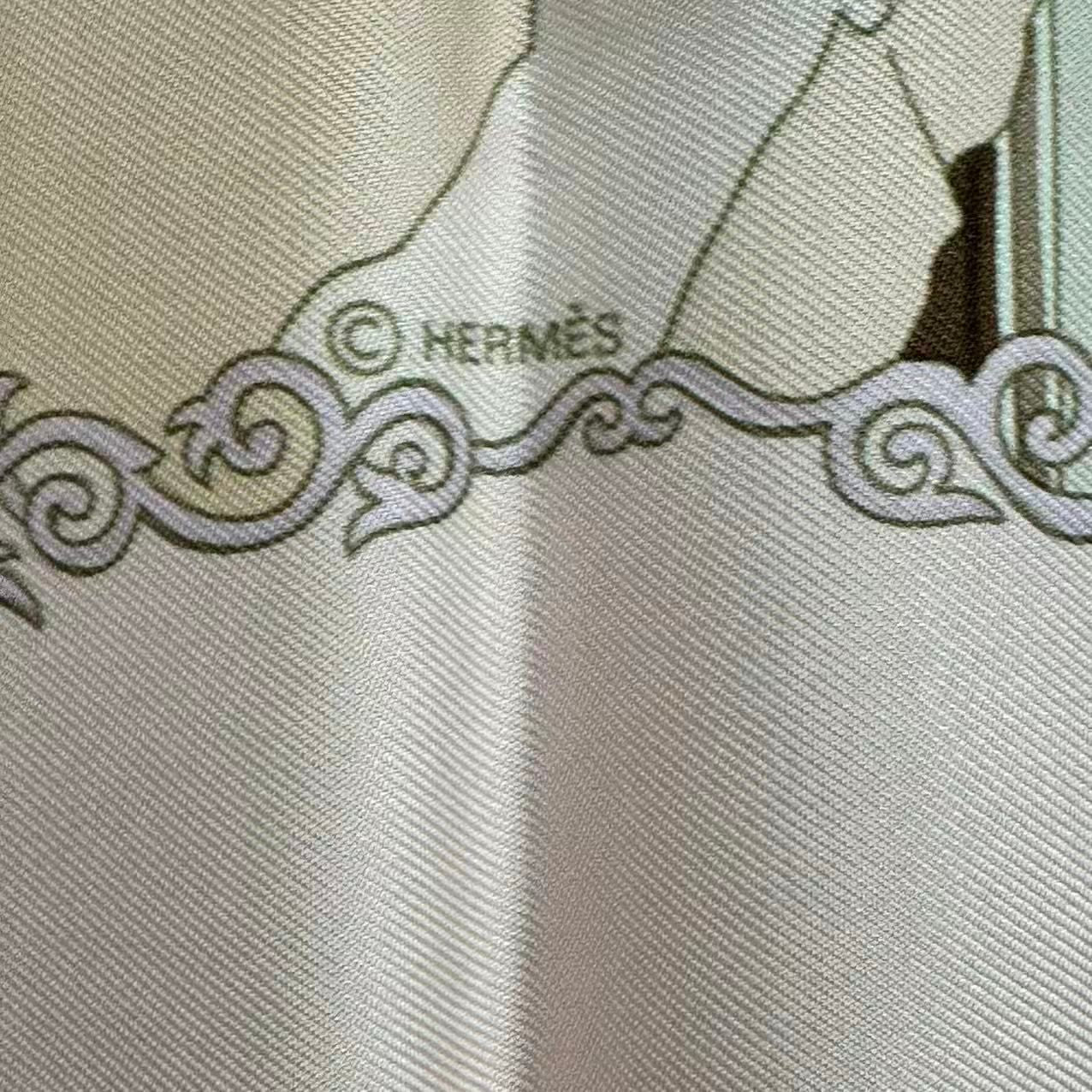 Hermes Scarf Silk Carre 90 Hommage a L'explorateur Sir Ernest Shackleton — view 8