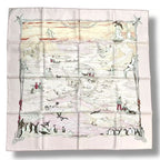 Hermes Scarf Silk Carre 90 Hommage a L'explorateur Sir Ernest Shackleton — view 2