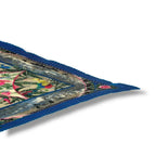 Hermes Pleats Scarf Silk Tropiques Tropical Blue — view 5