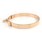 Hermes Bangle Collier de Chien PM Pyramid Medallion 18k Pink Gold #lg Bracelet — view 2