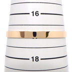 Hermes Bangle Collier de Chien PM Pyramid Medallion 18k Pink Gold #lg Bracelet — view 6