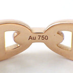 Hermes Ring Chaine D'ancre Enchainee PM 18k Pink Gold — view 4