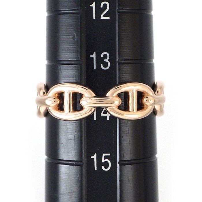 Hermes Ring Chaine D'ancre PM 18k Pink Gold — view 6