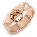 Hermes Ring Collier de Chien PM Studs 18k Pink Gold
