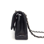 Chanel Shoulder Bag Quilted 25 11.12 Classic Black Bordeaux Lambskin — view 3