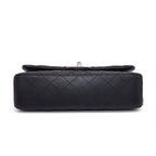 Chanel Shoulder Bag Quilted 25 11.12 Classic Black Bordeaux Lambskin — view 4