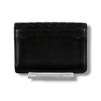 Bottega Veneta Intrecciato Leather Card Case Business Holder Black — view 3