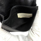 Bottega Veneta Intrecciato Leather Card Case Business Holder Black — view 9