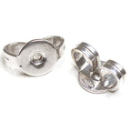 Gucci GG Running White Gold Earrings 18k Double Studded — view 4