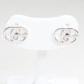 Gucci GG Running White Gold Earrings 18k Double Studded