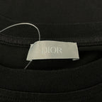 Dior Short Sleeve T-Shirt XS Black White Multi Front Logo Daniel Arsham — view 3
