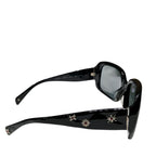 Chanel CC Logo Sunglasses Acetate Rhinestone Eyewear — view 6