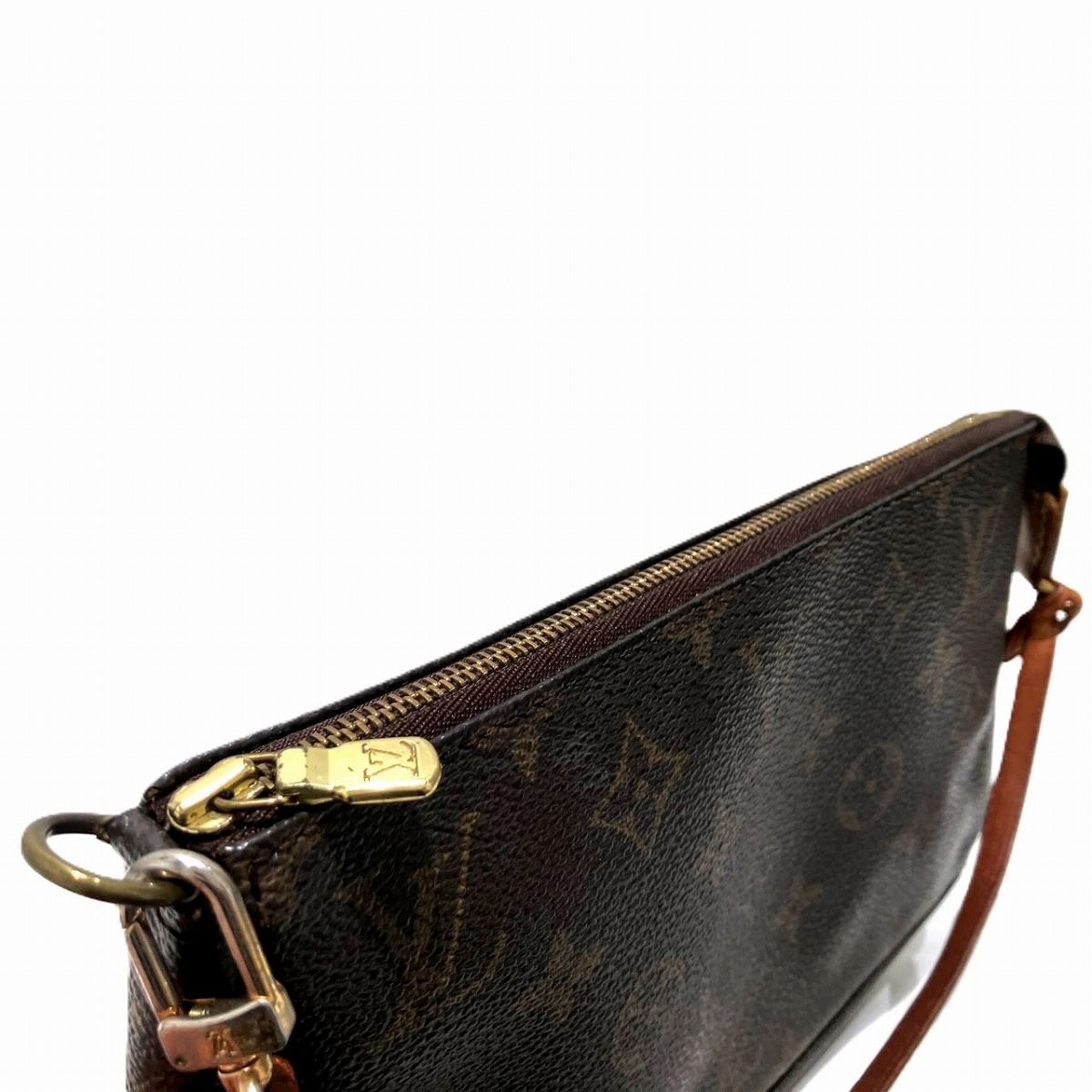 Louis Vuitton Pochette Monogram Pouch Canvas — view 9