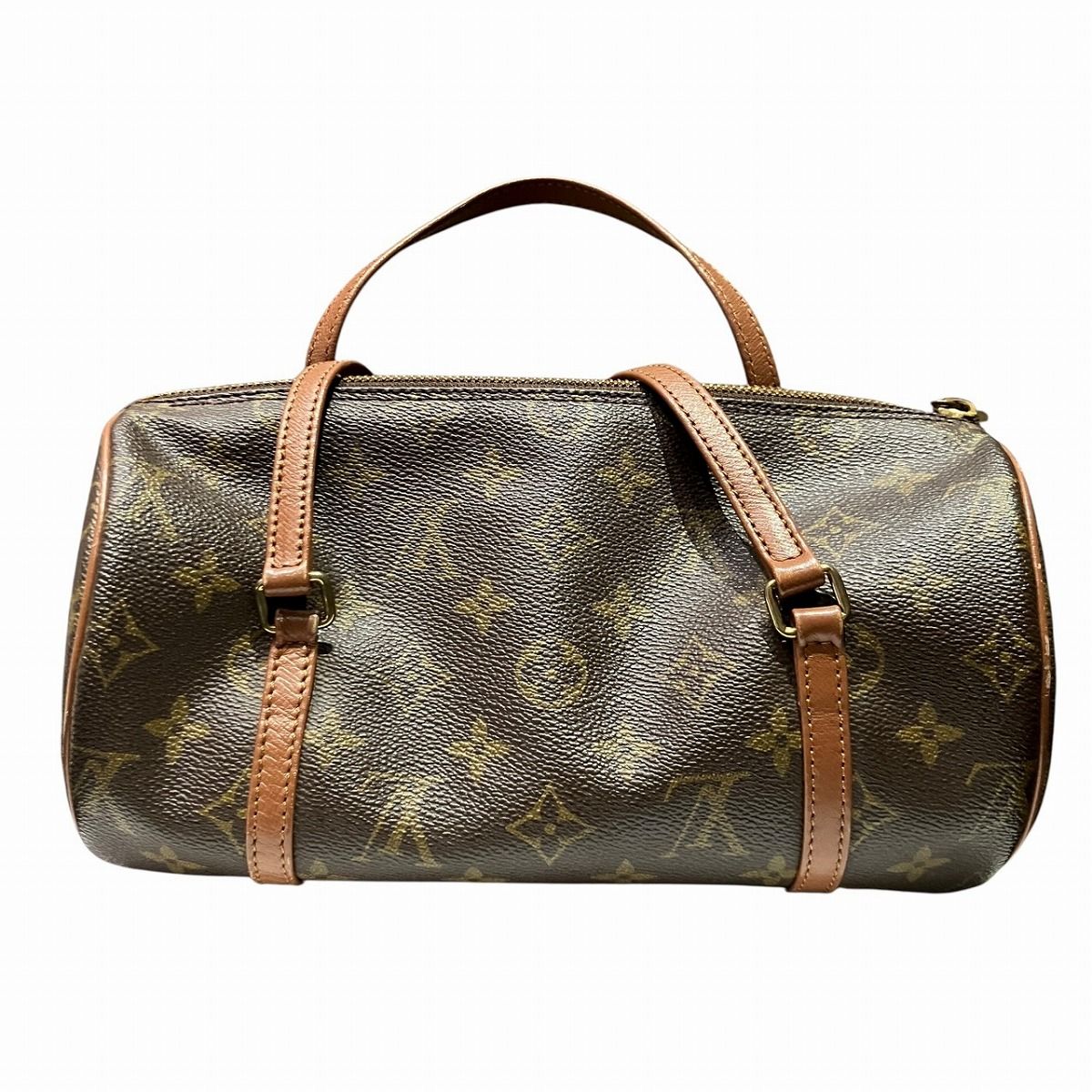 Louis Vuitton Vintage Papillon Monogram Shoulder Bag Canvas — view 2