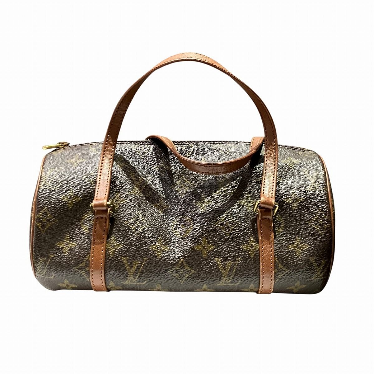 Louis Vuitton Vintage Papillon Monogram Shoulder Bag Canvas