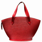 Louis Vuitton Saint Jacques Poignet Long Epi Shoulder Bag Leather
