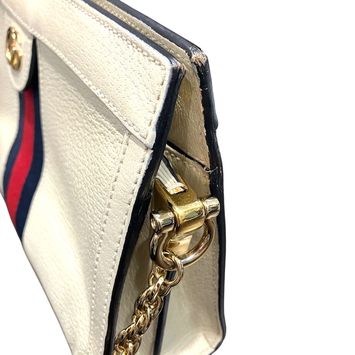 Gucci Ophidia GG Small Sherry Line Shoulder Bag Leather — view 8