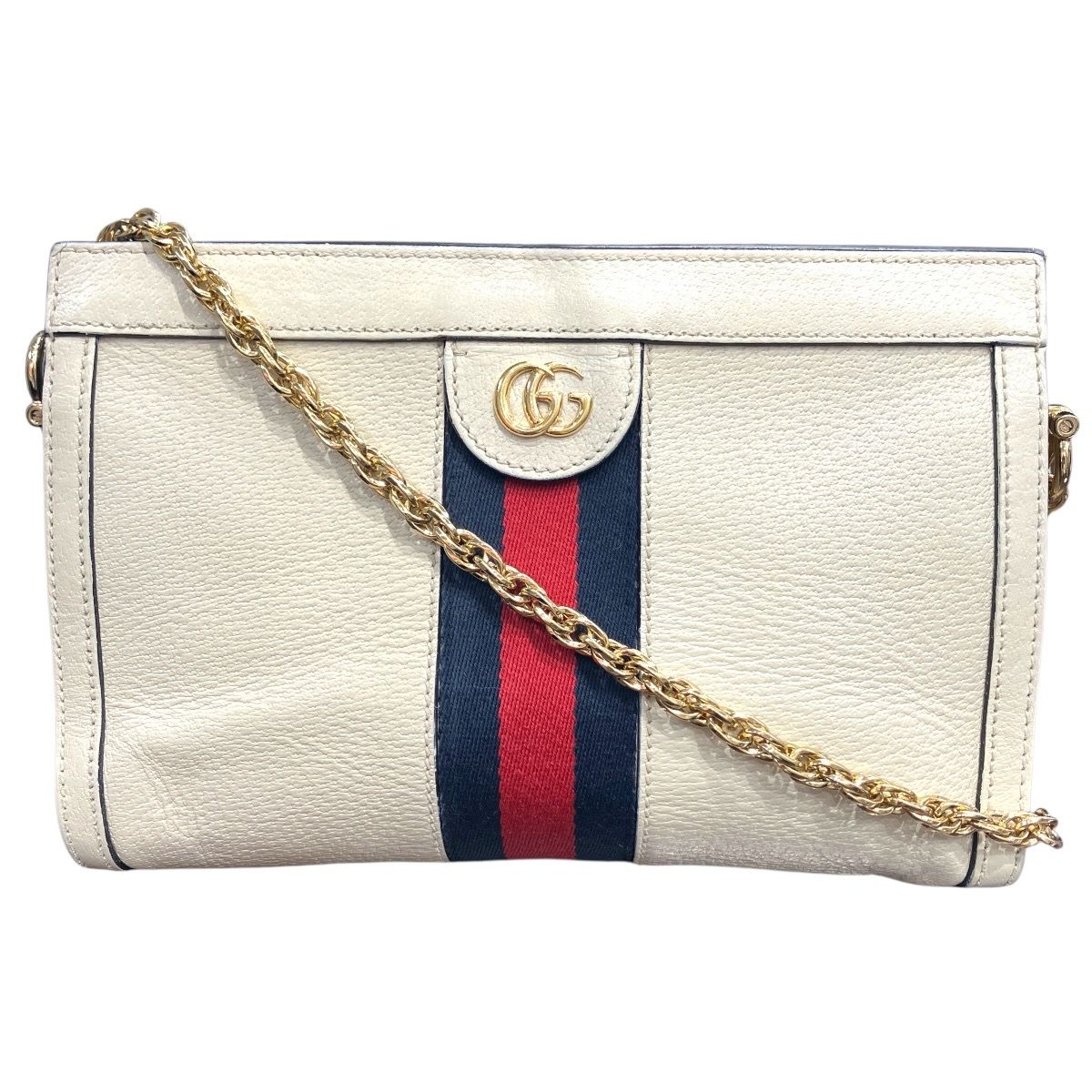 Gucci Ophidia GG Small Sherry Line Shoulder Bag Leather