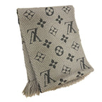 Louis Vuitton Echarpe Logo Mania Monogram Scarf Wool Silk — view 2