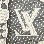 Louis Vuitton Echarpe Logo Mania Monogram Scarf Wool Silk — view 9