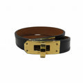 Hermes Kelly Double Tour Bracelet Leather