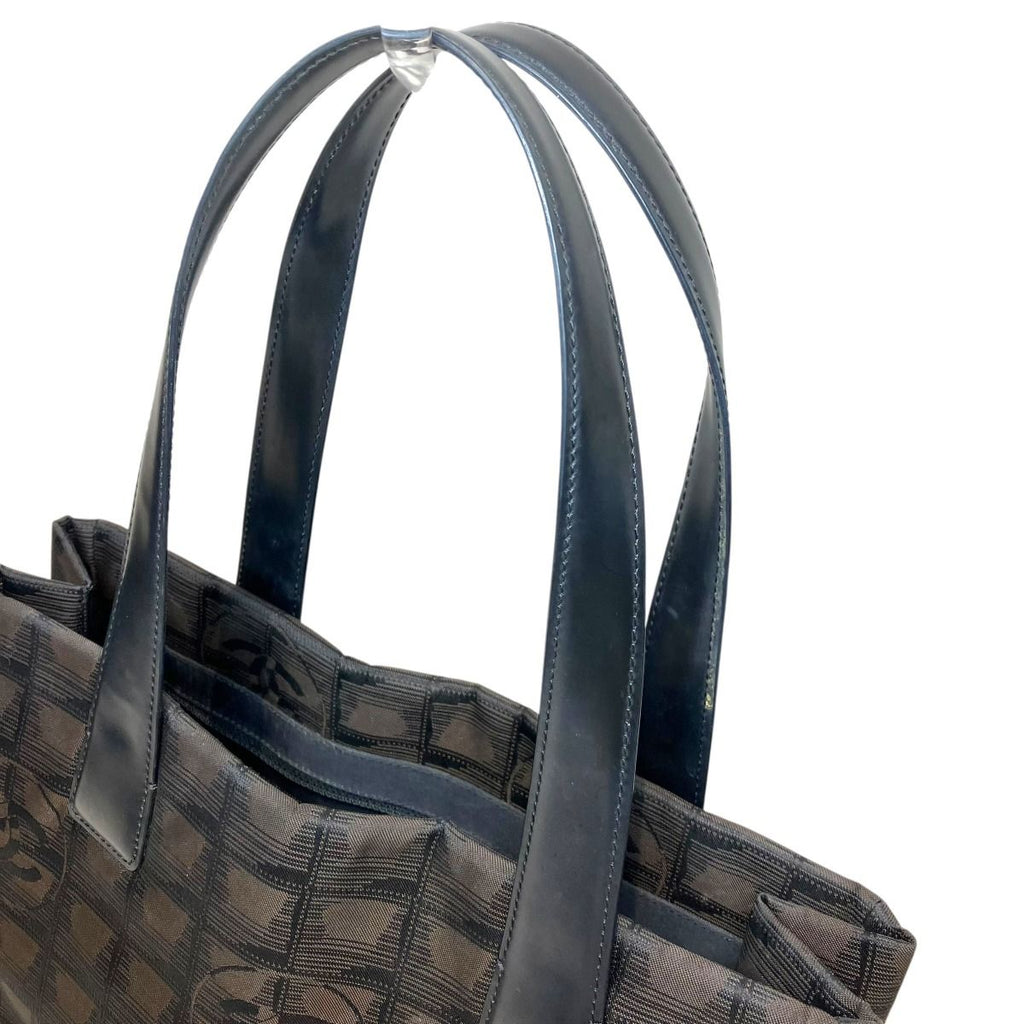 Chanel Tote PM New Travel Line Canvas Leather — view 6