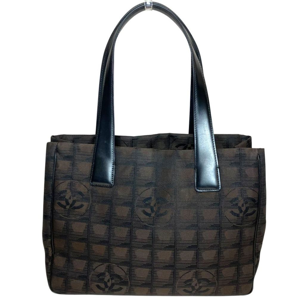 Chanel Tote PM New Travel Line Canvas Leather