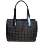 Chanel Tote PM New Travel Line Canvas Leather