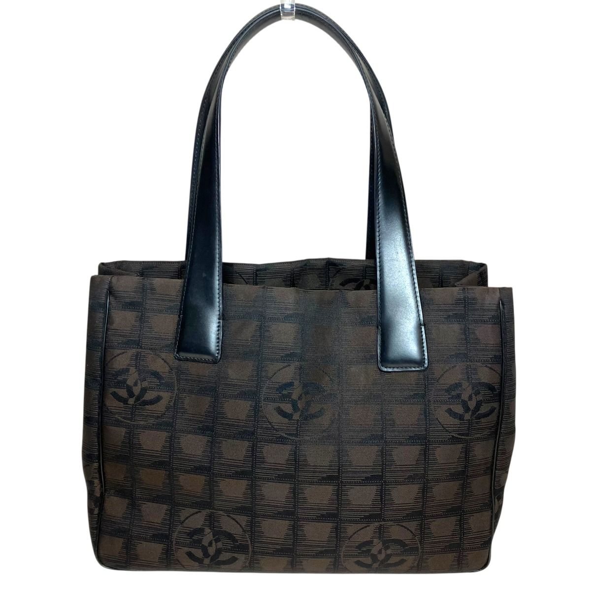 Chanel Tote PM New Travel Line Canvas Leather