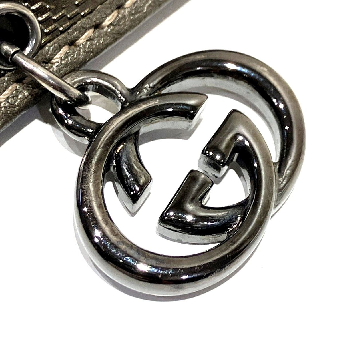 Gucci GG Supreme Key Case Leather Key Holder — view 9