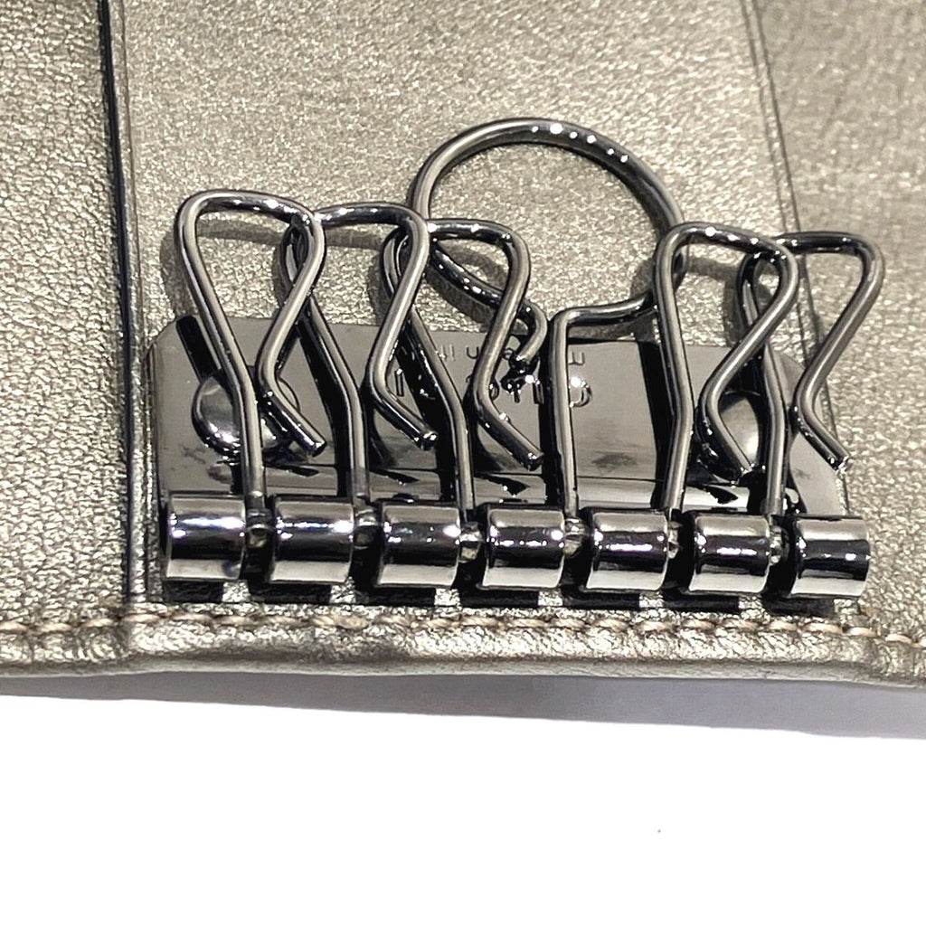 Gucci GG Supreme Key Case Leather Key Holder — view 6