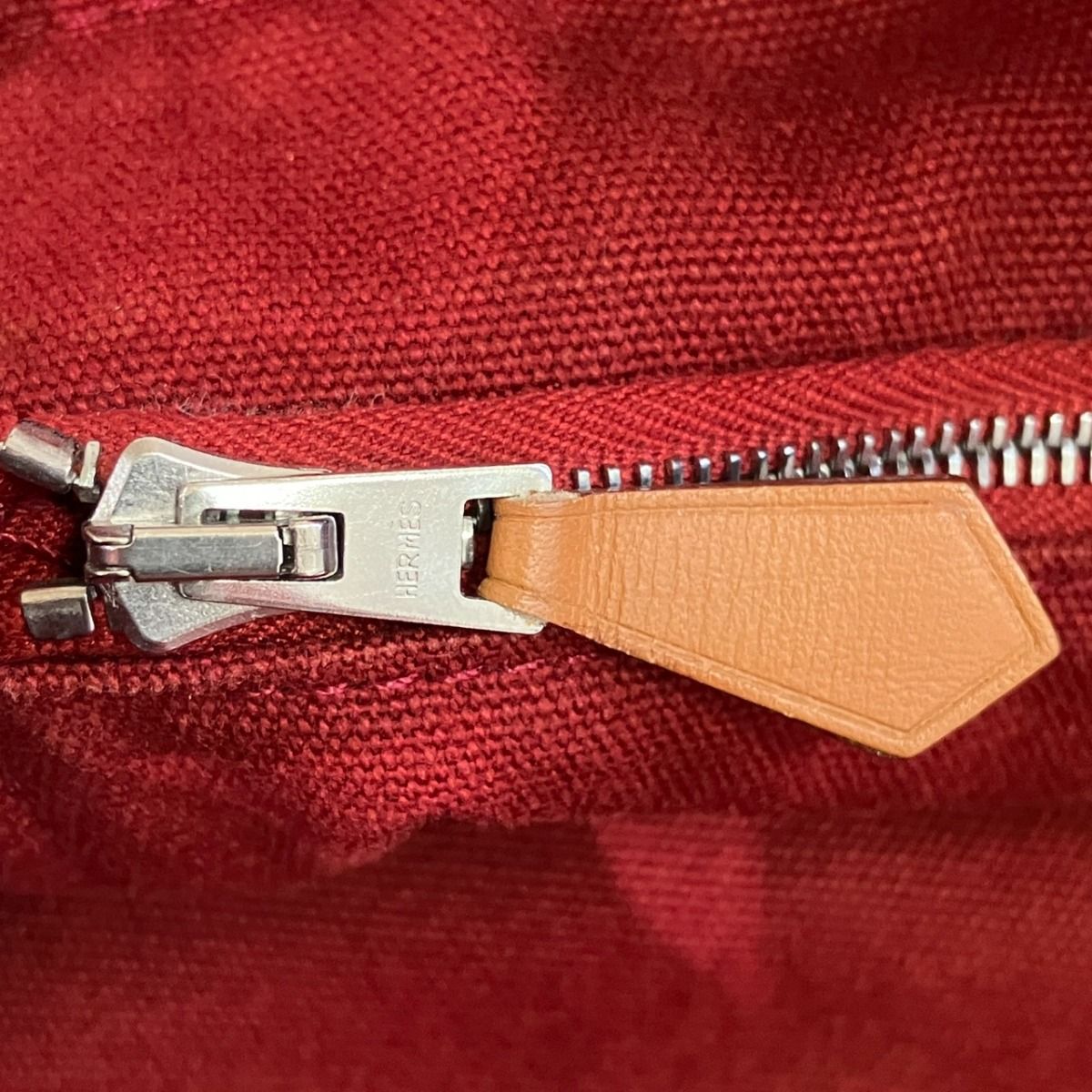 Hermes Fourre Tout MM Handbag Canvas — view 7