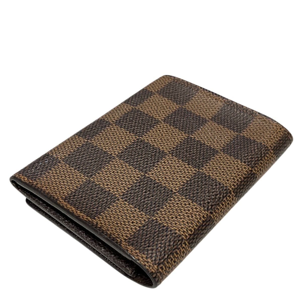 Louis Vuitton Business Card Holder Damier — view 9