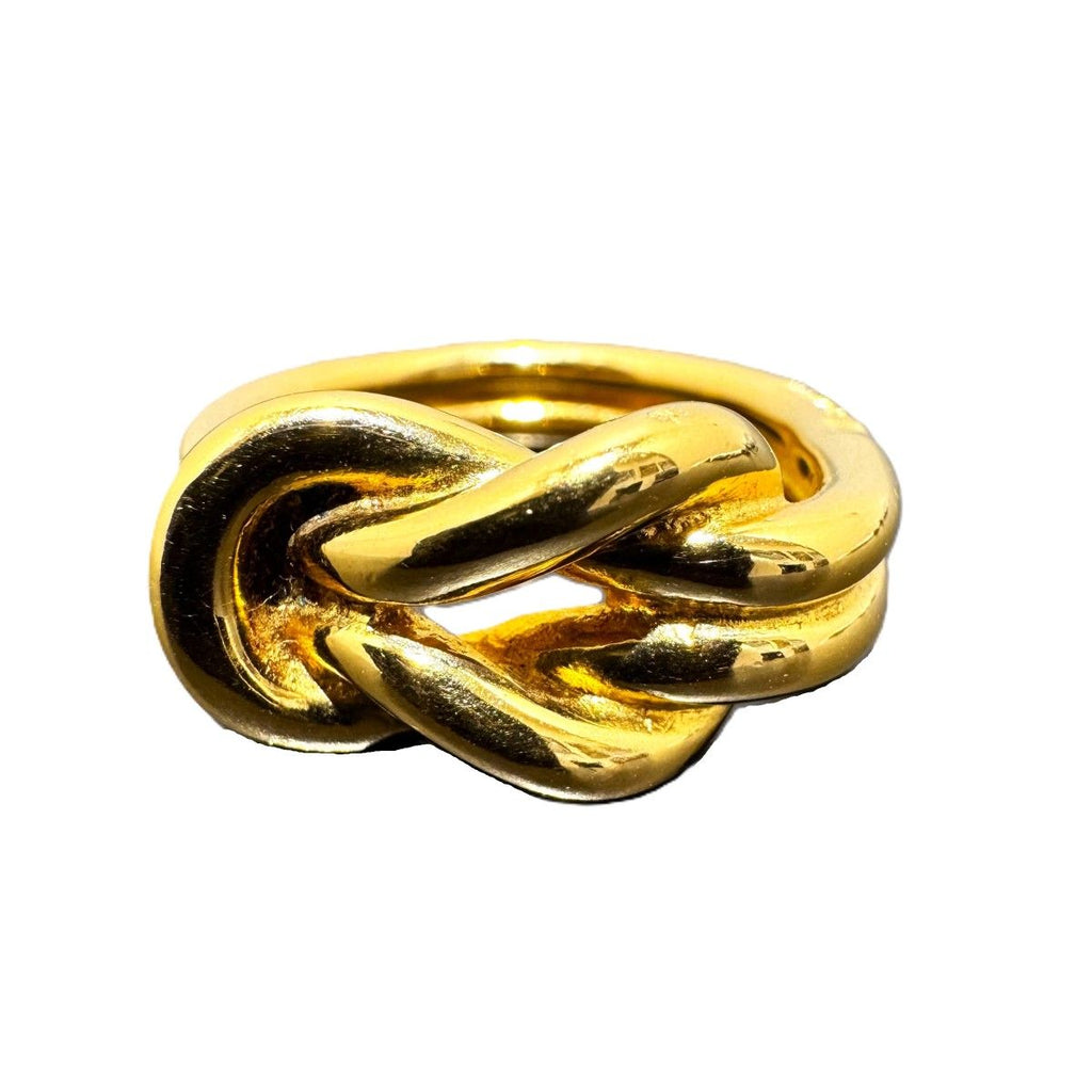 Hermes Head Scarf Ring Plated