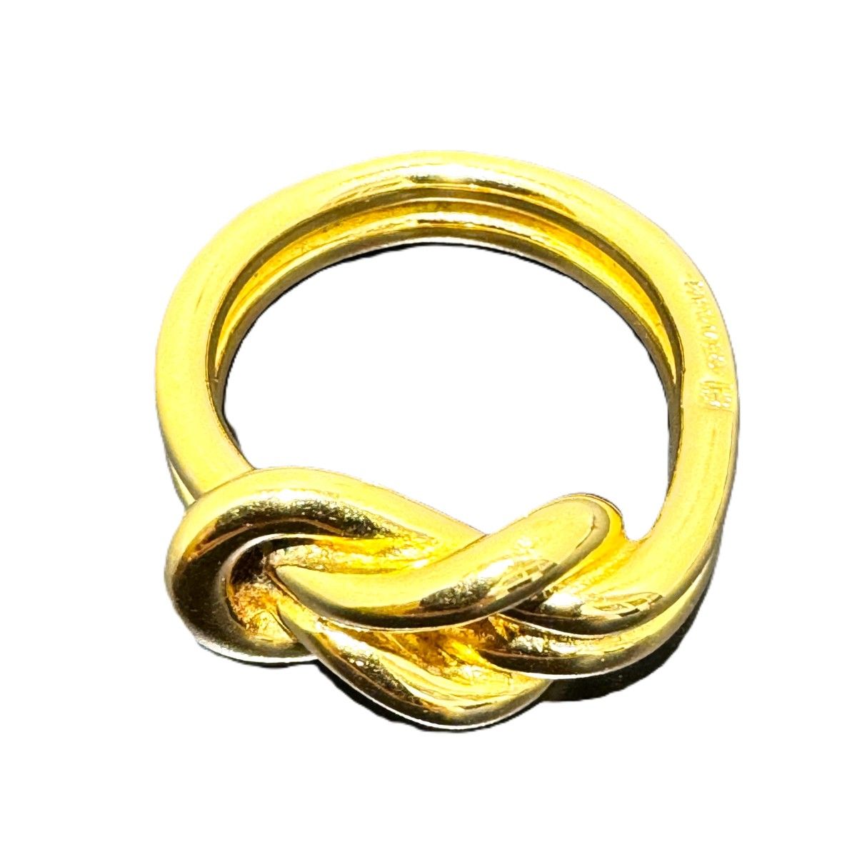 Hermes Head Scarf Ring Plated — view 2