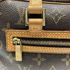Louis Vuitton Cite MM Monogram Shoulder Bag Canvas — view 8