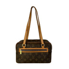 Louis Vuitton Cite MM Monogram Shoulder Bag Canvas