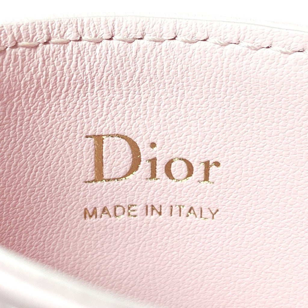 Dior Oblique Jacquard Frisia Card Case Canvas Leather — view 4