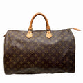 Louis Vuitton Speedy 40 Monogram Boston Bag Canvas