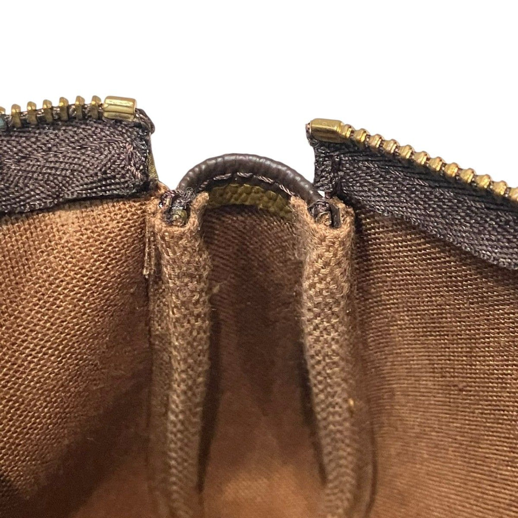 Louis Vuitton Pochette Monogram Handbag Canvas — view 9