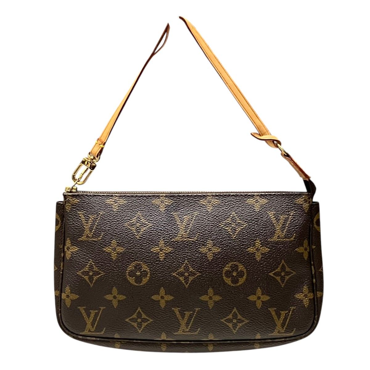 Louis Vuitton Pochette Monogram Handbag Canvas