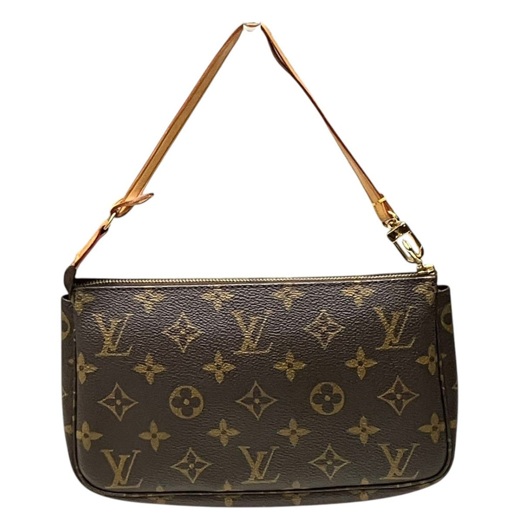 Louis Vuitton Pochette Monogram Handbag Canvas — view 2