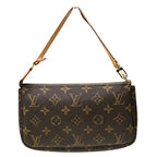 Louis Vuitton Pochette Monogram Handbag Canvas — view 2