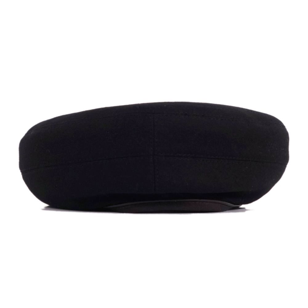 Hermes Hat Beret Saint Honore Series Button — view 3