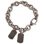 Gucci Bracelet Dog Doug Double Tag 925 Sterling Silver