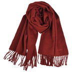Hermes Scarf Shawl Fringe Cashmere — view 3