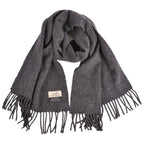 Hermes Scarf Shawl Fringe Cashmere — view 3